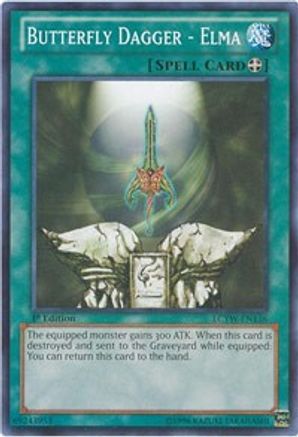 Butterfly Dagger - Elma (LCYW-EN136) - Legendary Collection 3: Yugi's World 1st Edition
