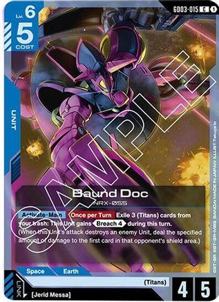 Baund Doc (GD03-015) - Steel Requiem