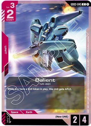 Balient (GD03-045) - Steel Requiem