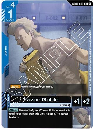 Yazan Gable (GD03-086) - Steel Requiem