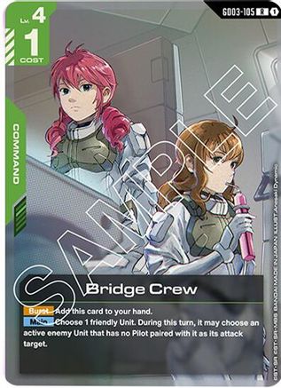 Bridge Crew (GD03-105) - Steel Requiem Holofoil