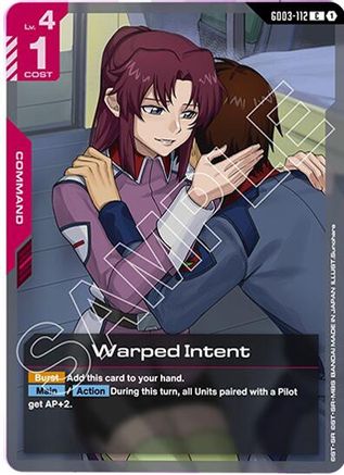 Warped Intent (GD03-112) - Steel Requiem