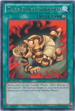 Dark Snake Syndrome (LCYW-EN271) - Legendary Collection 3: Yugi's World 1st Edition