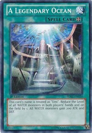 A Legendary Ocean (SDRE-EN024) - Structure Deck: Realm of the Sea Emperor 1st Edition