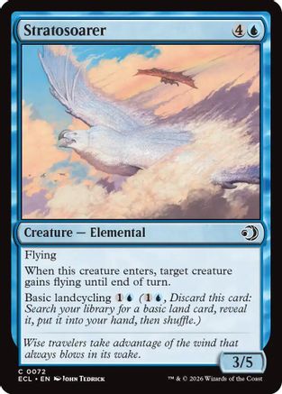 Stratosoarer (ECL-072) - Lorwyn Eclipsed Foil