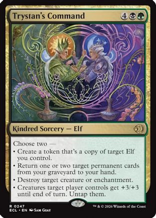 Trystan's Command (ECL-247) - Lorwyn Eclipsed
