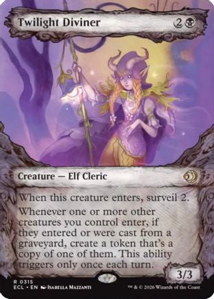 Twilight Diviner (Showcase) (ECL-315) - Lorwyn Eclipsed