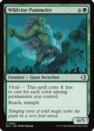 Wildvine Pummeler (ECL-203) - Lorwyn Eclipsed