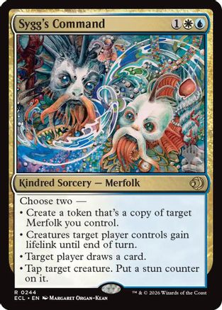Sygg's Command (PPECL-244) - Promo Pack: Lorwyn Eclipsed Foil