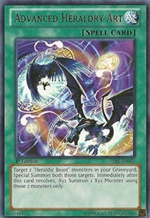 Advanced Heraldry Art (ABYR-EN055) - Abyss Rising 1st Edition