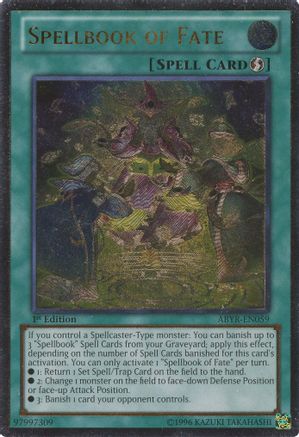 Spellbook of Fate (UTR) (ABYR-EN059) - Abyss Rising Unlimited