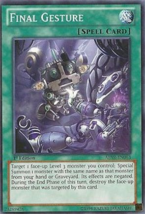 Final Gesture (ABYR-EN063) - Abyss Rising Unlimited