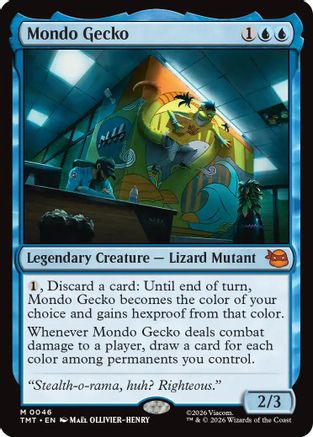 Mondo Gecko (TMT-046) - Teenage Mutant Ninja Turtles