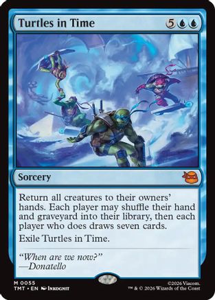 Turtles in Time (TMT-055) - Teenage Mutant Ninja Turtles