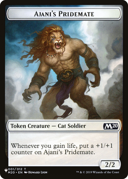 Ajani's Pridemate (PLST-TM20-1) - The List