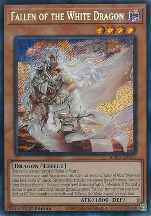 Fallen of the White Dragon (BPRO-EN024) - Burst Protocol 1st Edition
