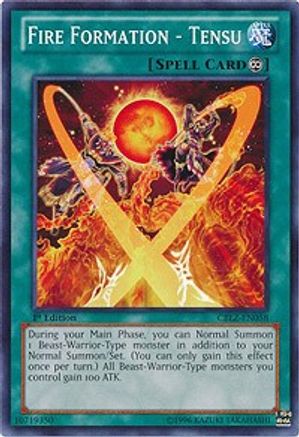 Fire Formation - Tensu (CBLZ-EN058) - Cosmo Blazer Unlimited