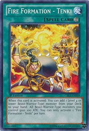 Fire Formation - Tenki (CBLZ-EN059) - Cosmo Blazer Unlimited