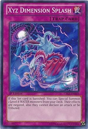 Xyz Dimension Splash (CBLZ-EN069) - Cosmo Blazer 1st Edition