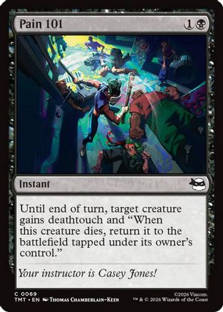 Pain 101 (TMT-069) - Teenage Mutant Ninja Turtles Foil