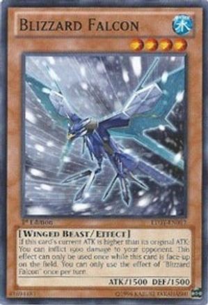 Blizzard Falcon (LTGY-EN012) - Lord of the Tachyon Galaxy Unlimited