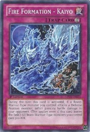 Fire Formation - Kaiyo (LTGY-EN075) - Lord of the Tachyon Galaxy Unlimited