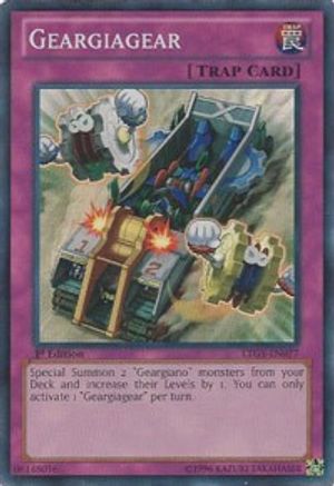 Geargiagear (LTGY-EN077) - Lord of the Tachyon Galaxy Unlimited