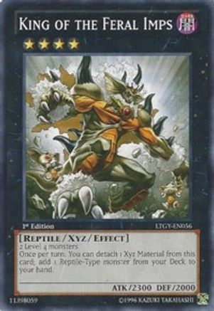 King of the Feral Imps (LTGY-EN056) - Lord of the Tachyon Galaxy Unlimited