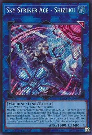 Sky Striker Ace - Shizuku (Secret Rare) (L26D-ENS26) - Legendary Modern Decks 2026 1st Edition