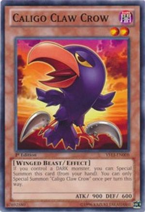 Caligo Claw Crow (YS13-EN008) - Super Starter: V for Victory 1st Edition