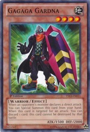 Gagaga Gardna (YS13-EN011) - Super Starter: V for Victory 1st Edition