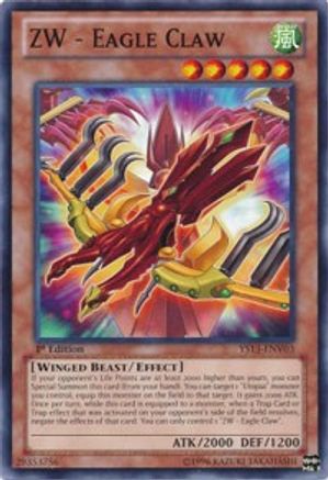 ZW - Eagle Claw (YS13-ENV03) - Super Starter: V for Victory Power-Up Pack Limited