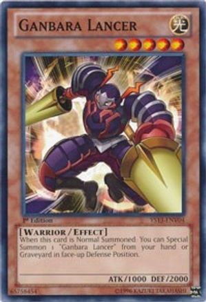 Ganbara Lancer (YS13-ENV04) - Super Starter: V for Victory Power-Up Pack 1st Edition