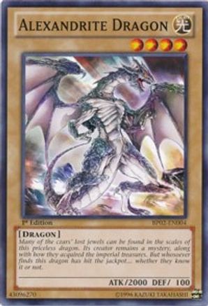 Alexandrite Dragon (BP02-EN004) - Battle Pack 2: War of the Giants Unlimited
