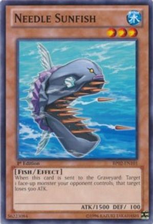 Needle Sunfish (BP02-EN101) - Battle Pack 2: War of the Giants 1st Edition