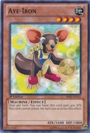 Aye-Iron (BP02-EN123) - Battle Pack 2: War of the Giants Unlimited