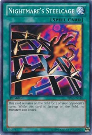 Nightmare's Steelcage (BP02-EN148) - Battle Pack 2: War of the Giants 1st Edition