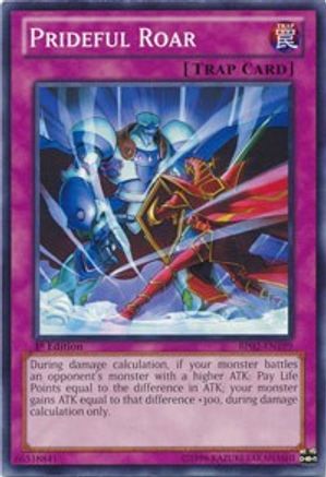 Prideful Roar (BP02-EN199) - Battle Pack 2: War of the Giants 1st Edition