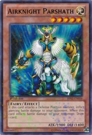 Airknight Parshath (Mosaic Rare) (BP02-EN016) - Battle Pack 2: War of the Giants 1st Edition