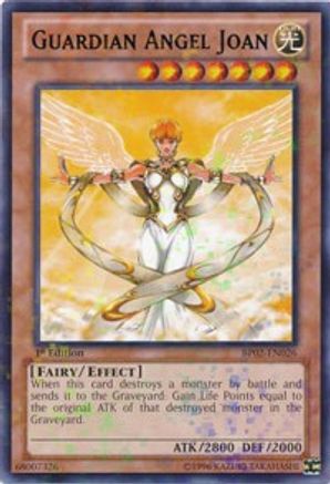 Guardian Angel Joan (Mosaic Rare) (BP02-EN026) - Battle Pack 2: War of the Giants 1st Edition