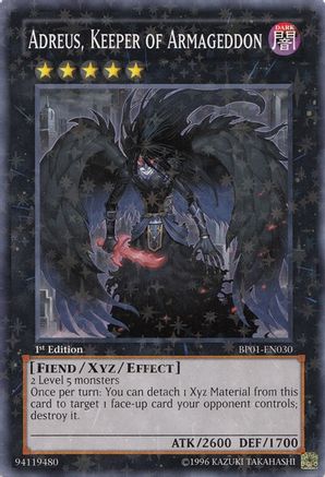 Adreus, Keeper of Armageddon (Starfoil) (BP01-EN030) - Battle Pack: Epic Dawn Unlimited