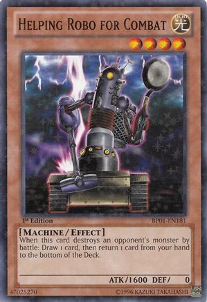 Helping Robo for Combat (Starfoil) (BP01-EN181) - Battle Pack: Epic Dawn 1st Edition