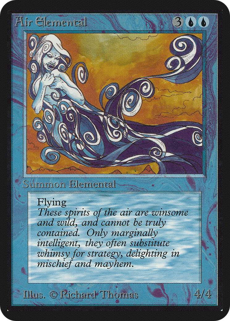 Air Elemental (LEA-046) - Limited Edition Alpha