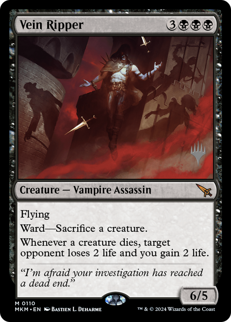 Vein Ripper (PPMKM-110P) - Murders at Karlov Manor Promos Foil
