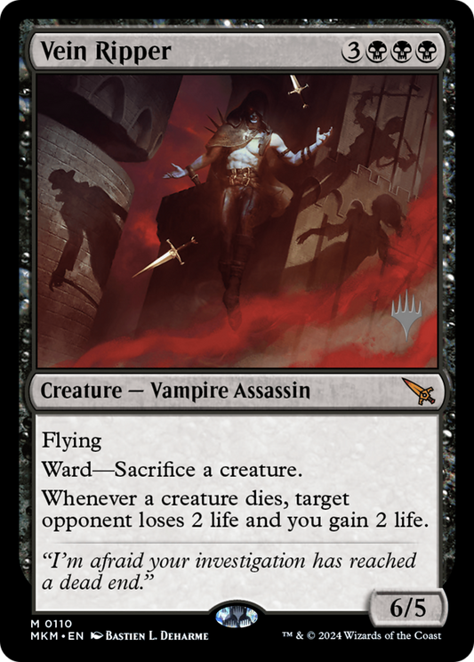 Vein Ripper (PPMKM-110P) - Murders at Karlov Manor Promos Foil
