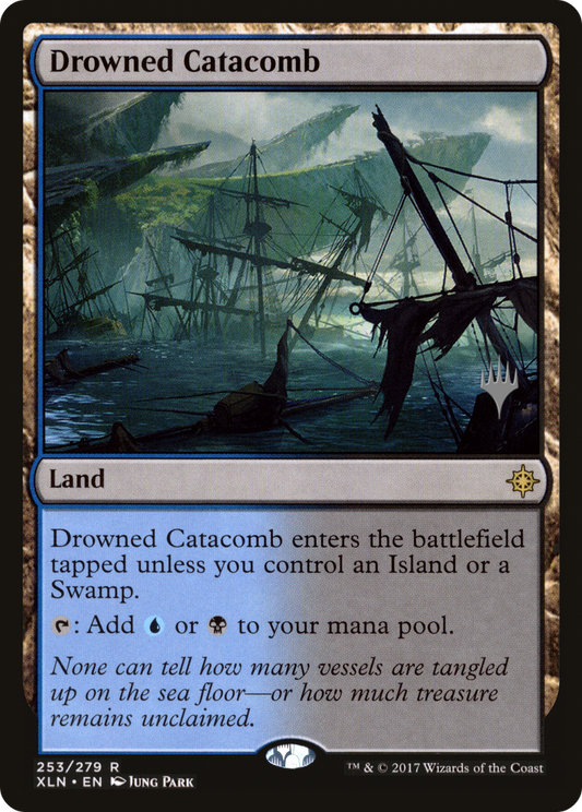 Drowned Catacomb (PPM20-253P) - Ixalan Promos Foil