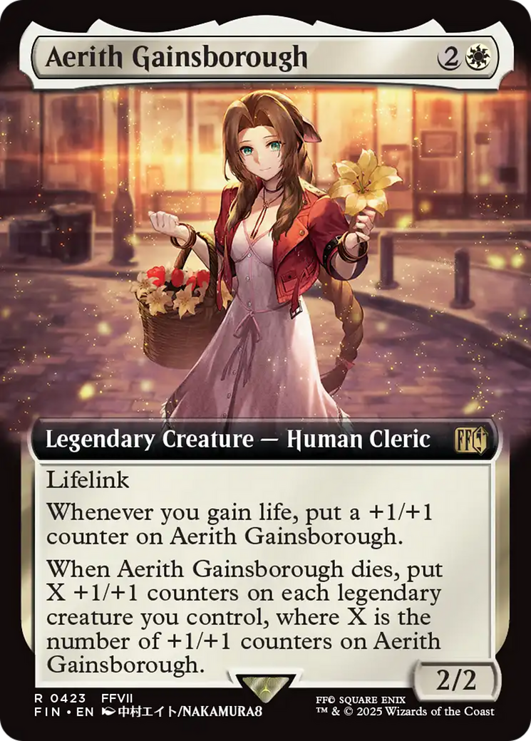 Aerith Gainsborough (Extended Art) (FIN-423) - FINAL FANTASY