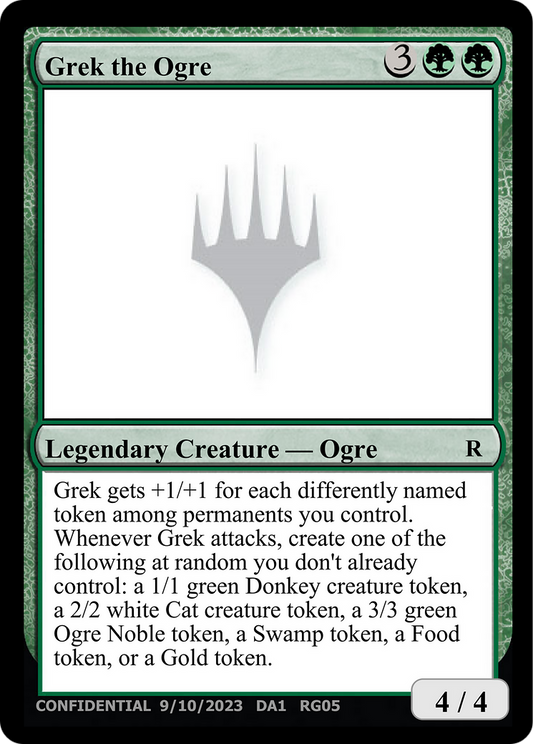 Grek the Ogre (UNK-RG05A) - Unknown Event