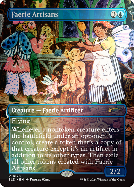 Faerie Artisans (SLD-1628★) - Secret Lair Drop (Borderless) Foil