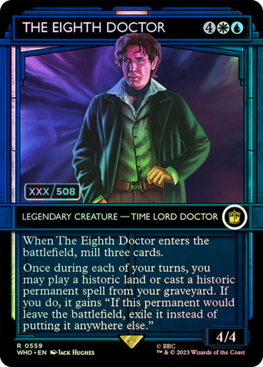 The Eighth Doctor (WHO-559Z) - Doctor Who: (Showcase) (Borderless) Foil